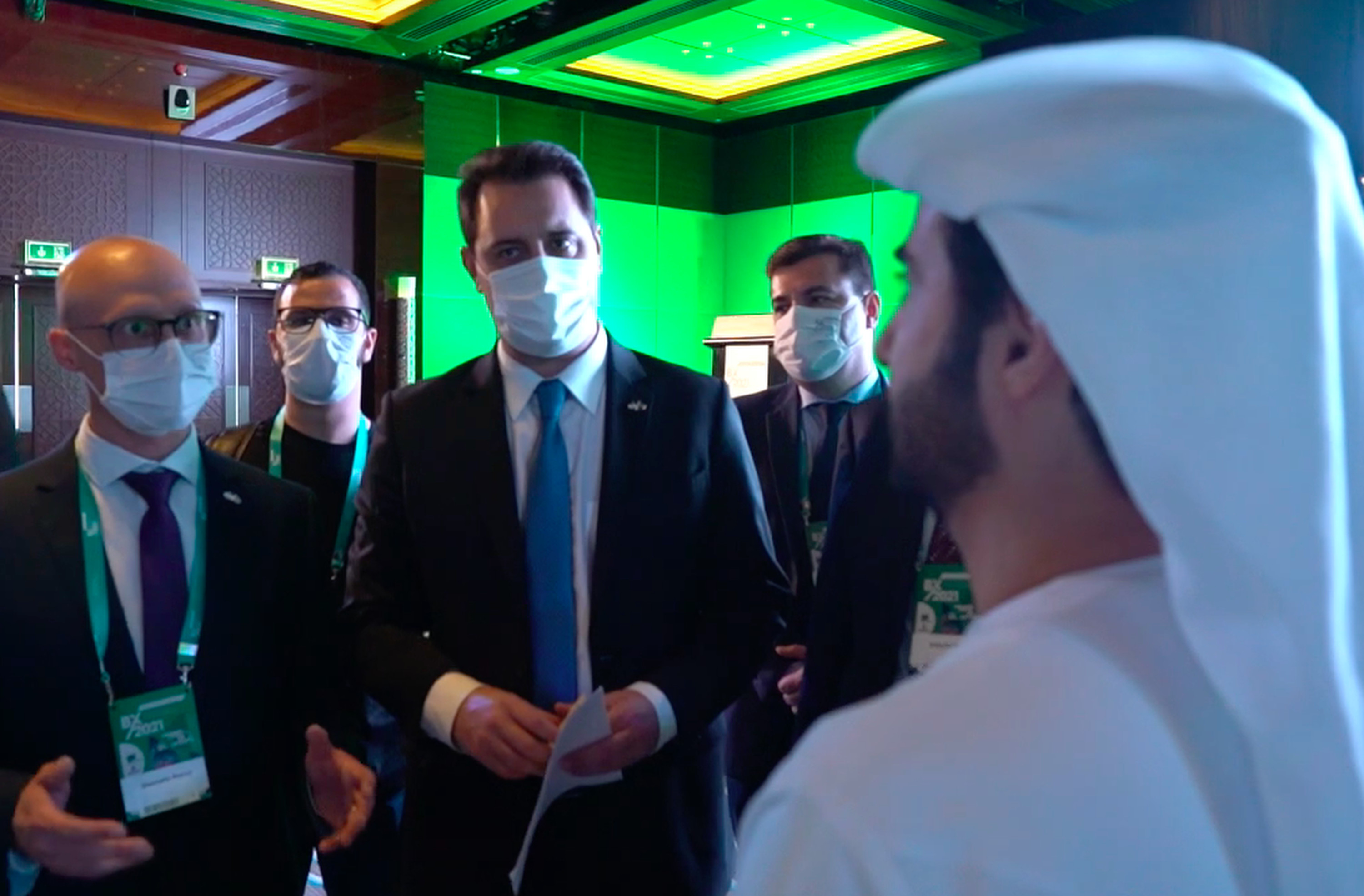 Governador e empresários paranaenses se reúnem com investidores em Dubai. Foto: Governo do Paraná