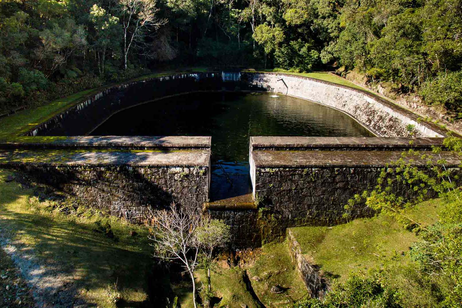 Piraquara - Centro de Educação Ambiental - Mananciais da Serra - Sanepar - Barragem Piraquara 1  -  Foto: Andre Thiago Chaves Aguiar - Sanepar