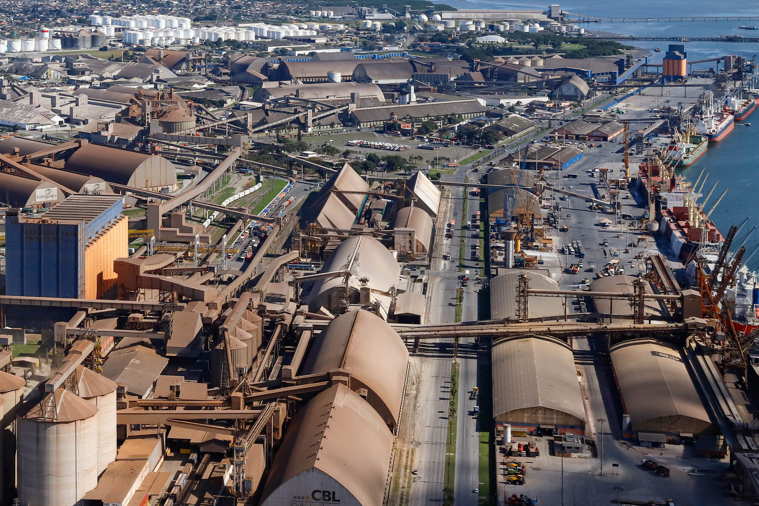 Projeto do moegão do Corredor de Exportação do Porto de Paranaguá -  Paranaguá, 20/10/2021 - Foto: Rodrigo Felix Leal/SEIL