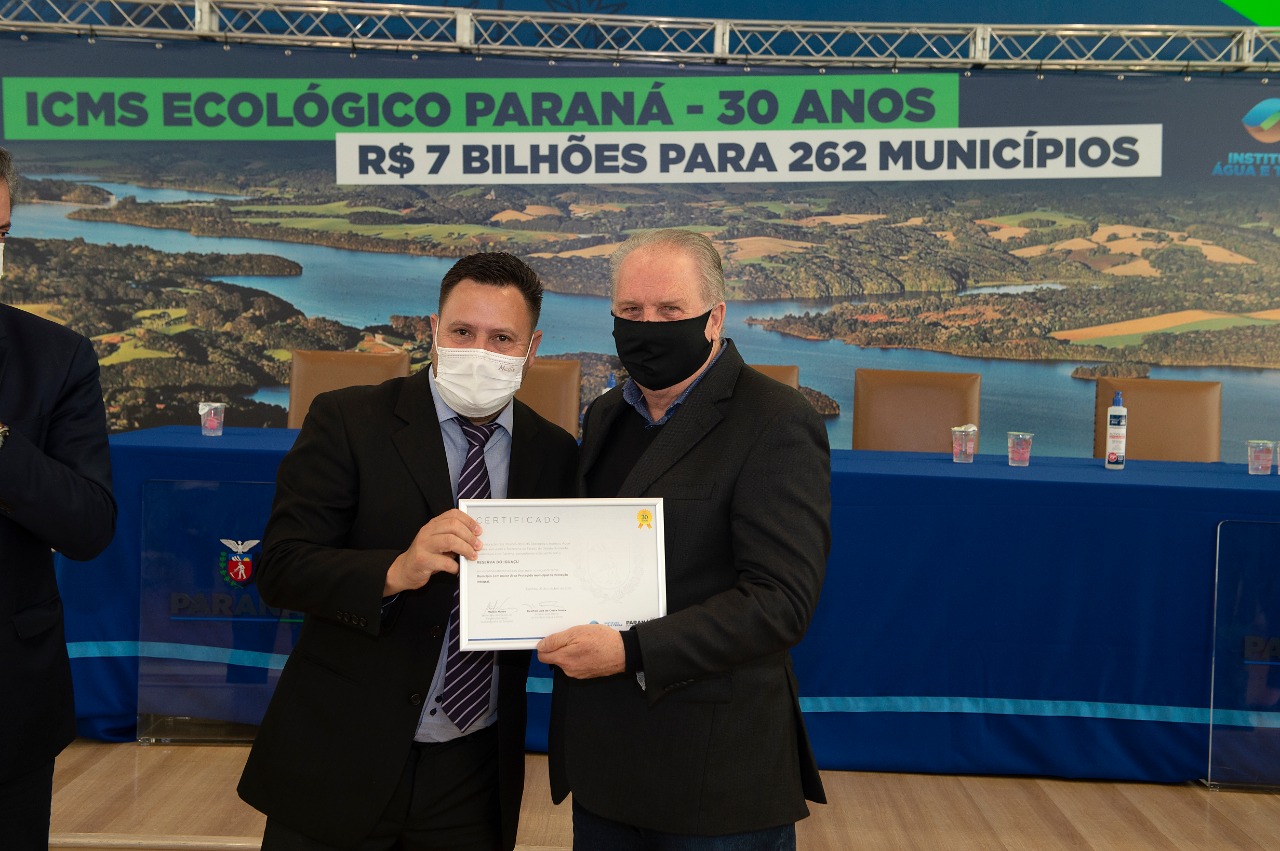 Três décadas de ICMS Ecológico são comemoradas com reconhecimento a quem protege o meio ambiente. Foto: Denis Ferreira Netto