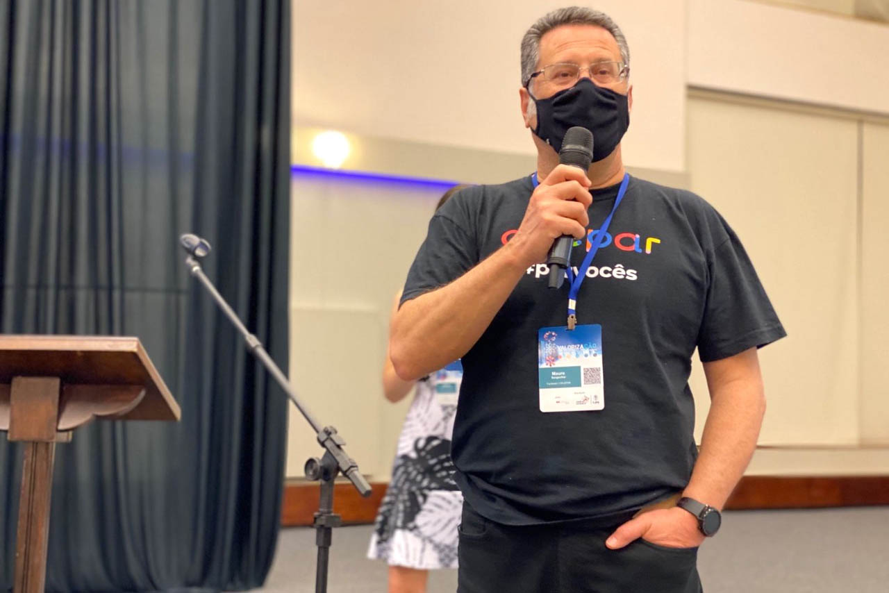 A Celepar assinou um termo de cooperação técnica com o Tribunal de Justiça do Estado do Paraná (TJPR) com o objetivo de promover uma troca de experiências entre as instituições, além de buscar soluções inovadoras na prestação de serviços judiciários. A assinatura ocorreu durante o evento Valorização - Jornada de Ideação da Magistratura com Foco no Trabalho de Direção do Fórum, em Foz do Iguaçu. -  Foz do Iguaçu, 22/10/2021 - Foto: Celepar