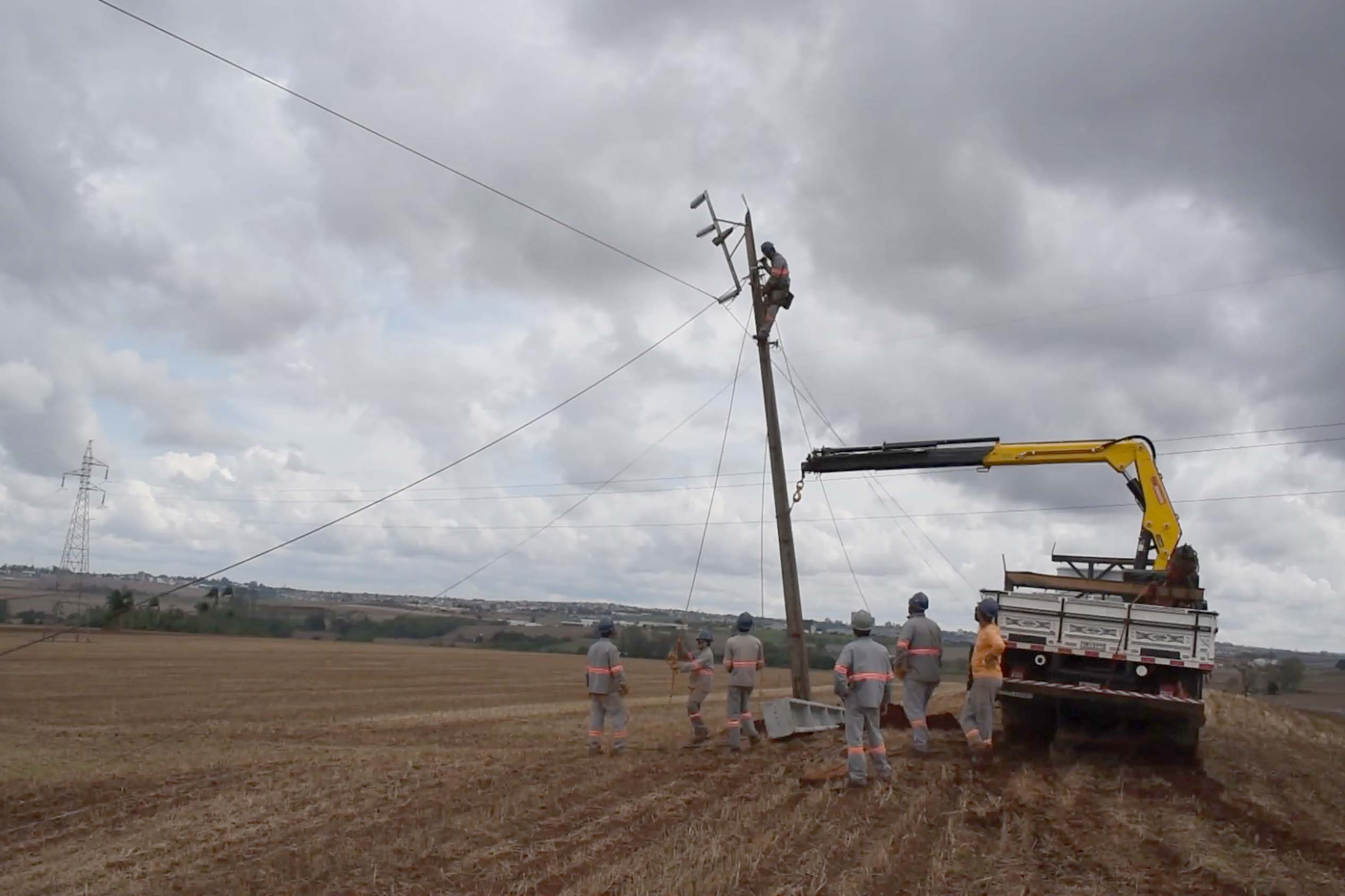 Secretário nacional de Defesa Civil percorre municípios do Paraná mais afetados por temporal. Foto: Copel