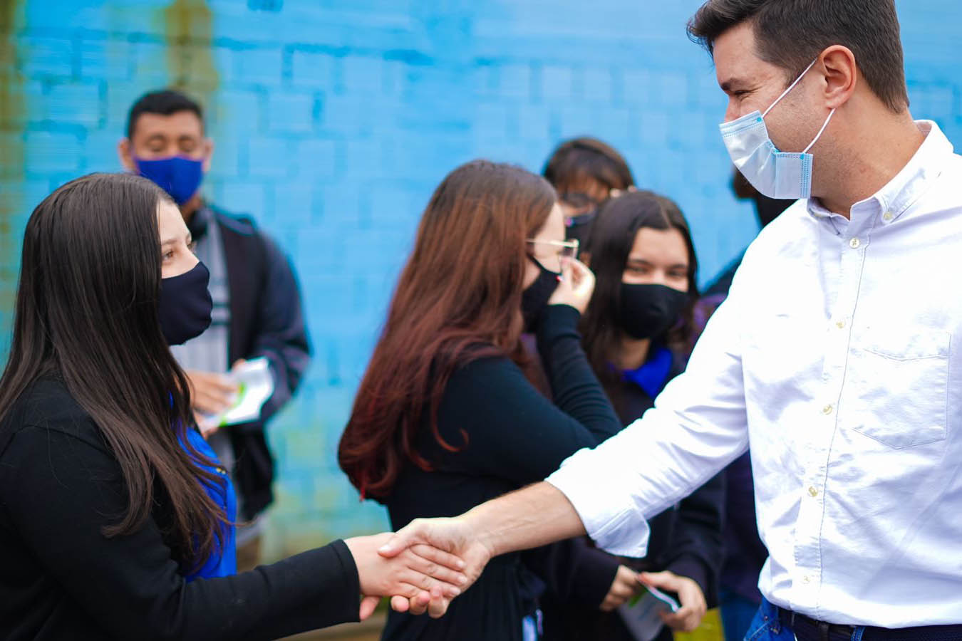 Começa nesta sexta-feira (29) uma grande campanha de mídia para divulgar o Cartão Futuro, programa do Governo do Paraná para incentivar a manutenção e a contratação de jovens aprendizes por empresas paranaenses. - Curitiba, 28/10/2021 - Foto: Guilherme Flores/Casa Civil