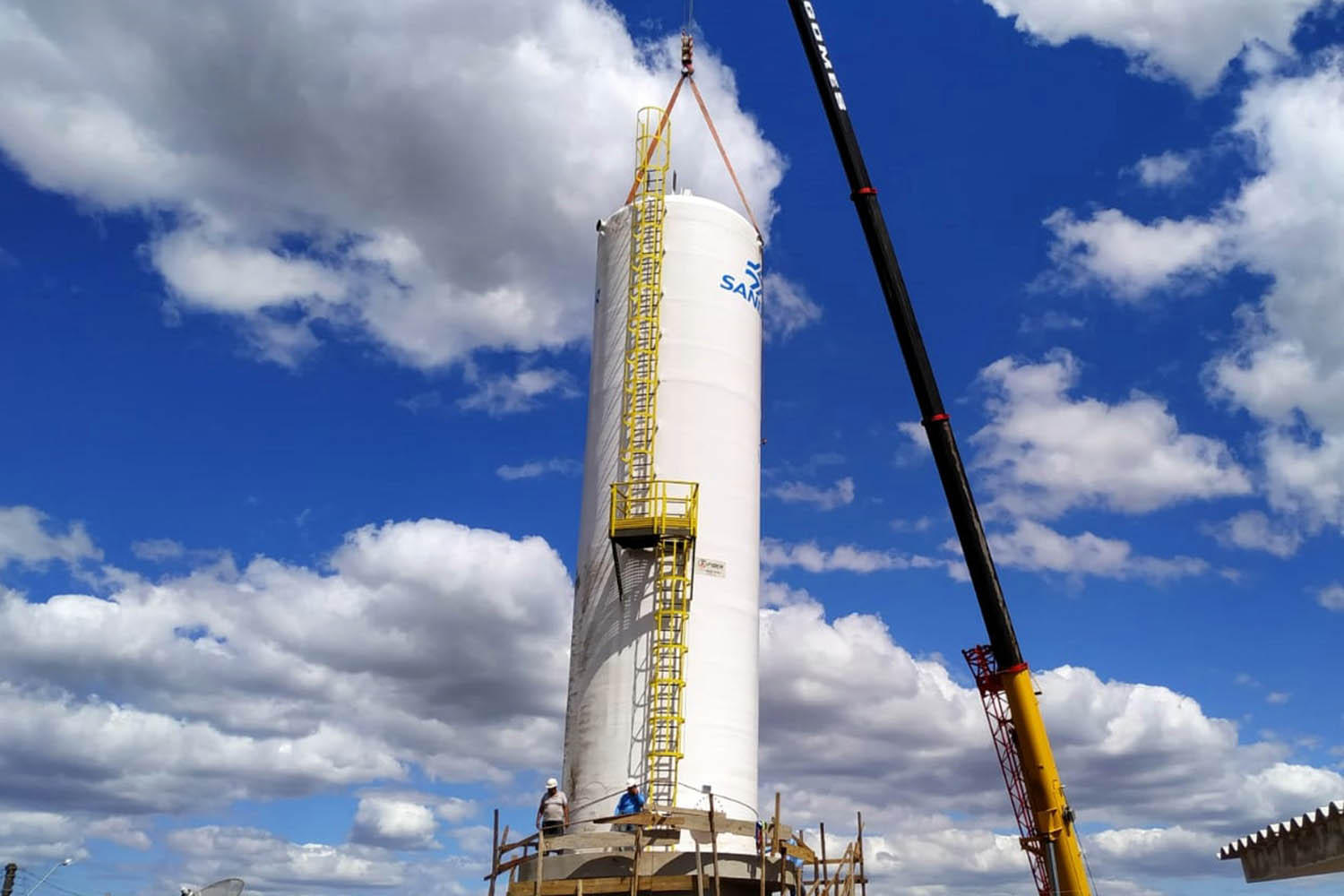 A Companhia de Saneamento do Paraná (Sanepar) está ampliando o sistema de abastecimento de Califórnia, no Vale do Ivaí.- Curitiba, 29/10/2021 - Foto: Sanepar