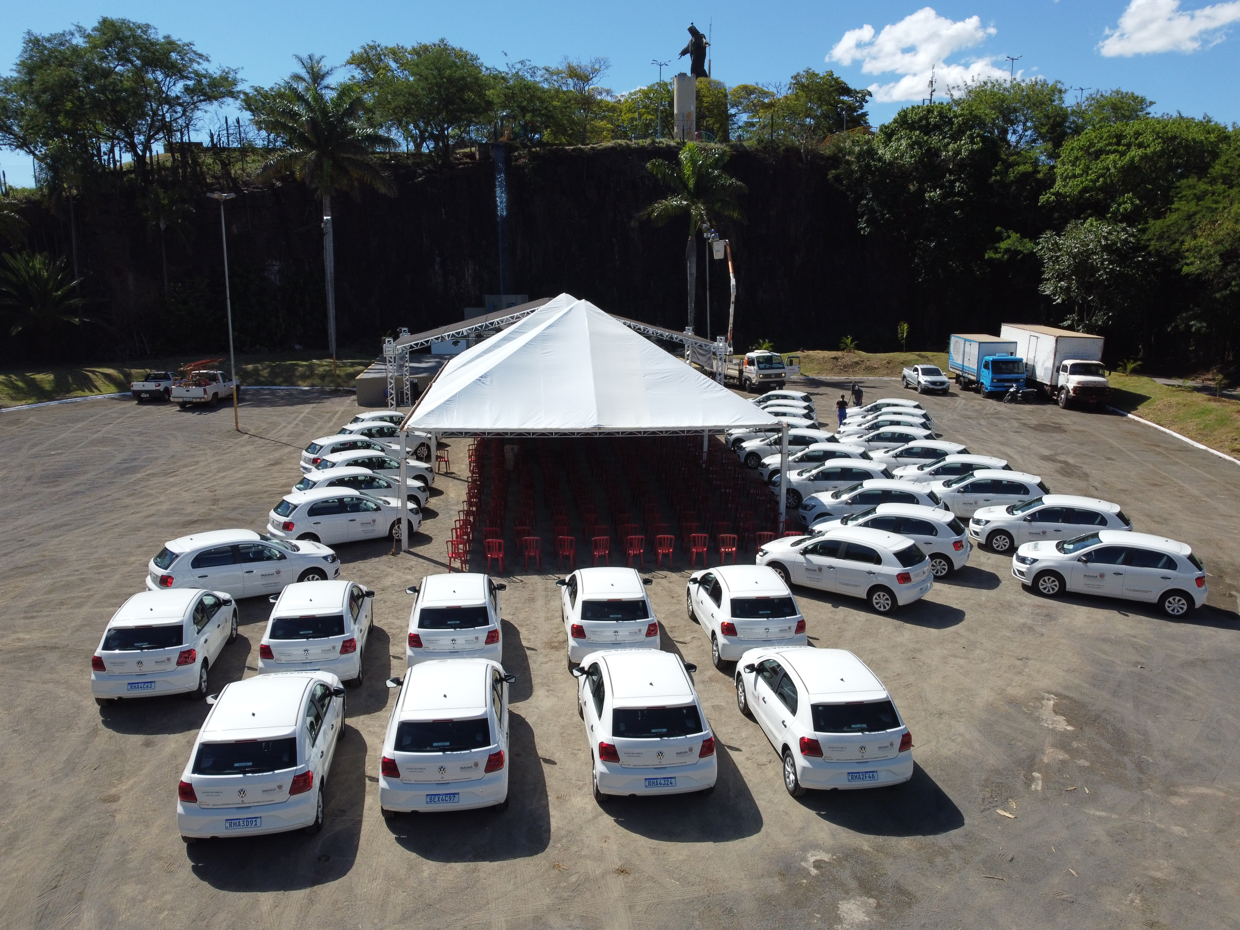 Com foco na melhoria da qualidade de vida da população, o governador Carlos Massa Ratinho Junior confirmou nesta quarta-feira (03), em Cornélio Procópio, investimentos nas áreas da saúde e educação para 21 municípios do Norte e Norte Pioneiro do Paraná.  Foto: Ari Dias/AEN