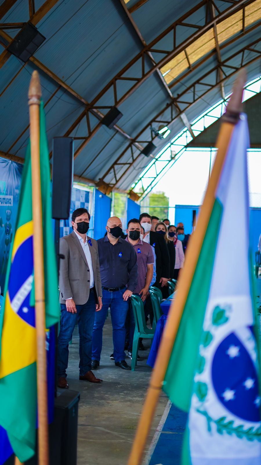 O Governo do Paraná entregou nesta quinta-feira (4) kits de robótica para mais 23 instituições de ensino, de nove municípios. A entrega foi feita pelo chefe da Casa Civil do Governo do Paraná, Guto Silva, pelo secretário da Justiça, Família e Trabalho, Ney Leprevost, e pelo diretor geral da Secretaria da Educação e do Esporte, Vinicius Neiva. Foto: Guilherme Flores/Casa Civil