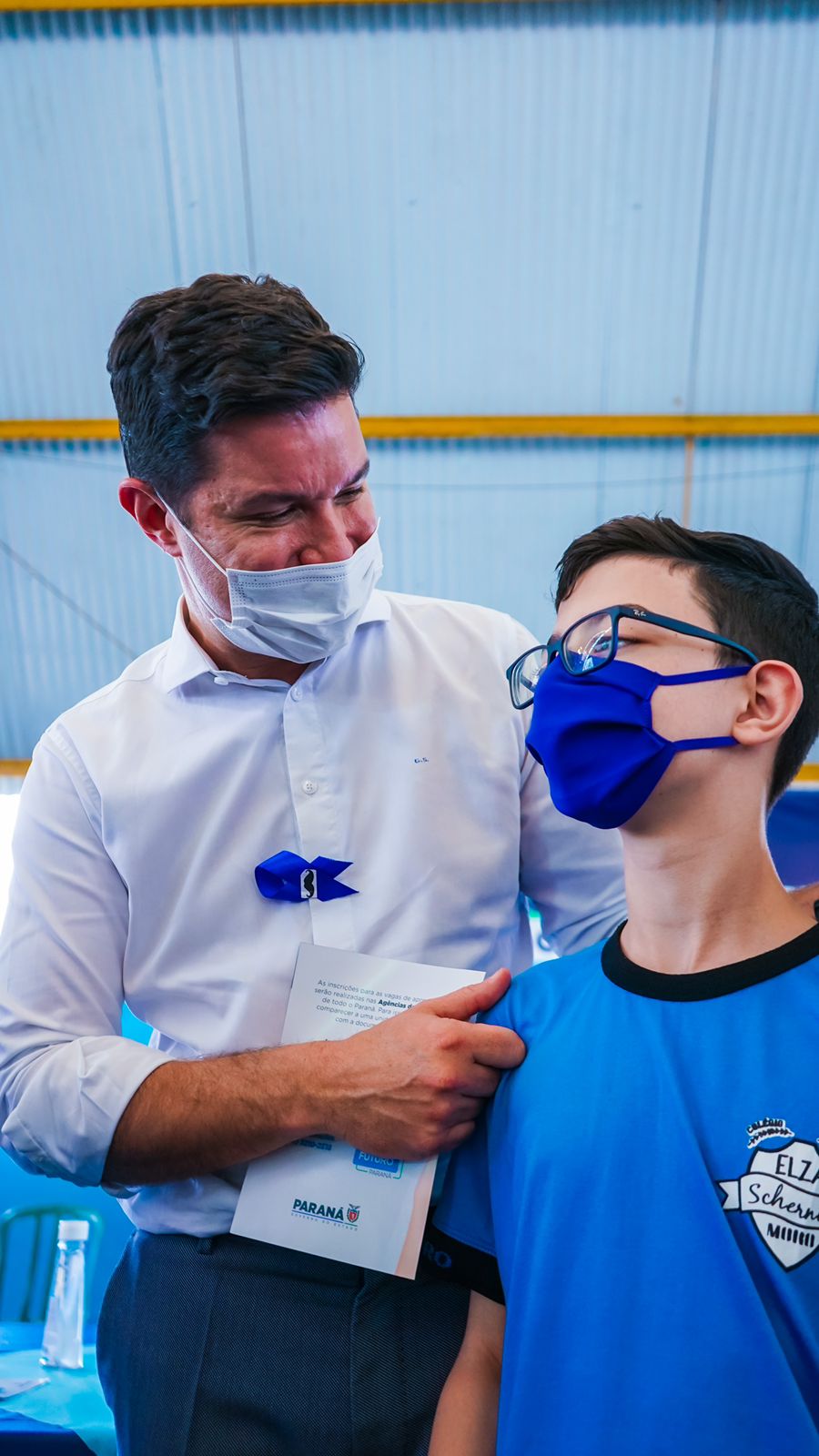 O Governo do Paraná entregou nesta quinta-feira (4) kits de robótica para mais 23 instituições de ensino, de nove municípios. A entrega foi feita pelo chefe da Casa Civil do Governo do Paraná, Guto Silva, pelo secretário da Justiça, Família e Trabalho, Ney Leprevost, e pelo diretor geral da Secretaria da Educação e do Esporte, Vinicius Neiva. Foto: Guilherme Flores/Casa Civil