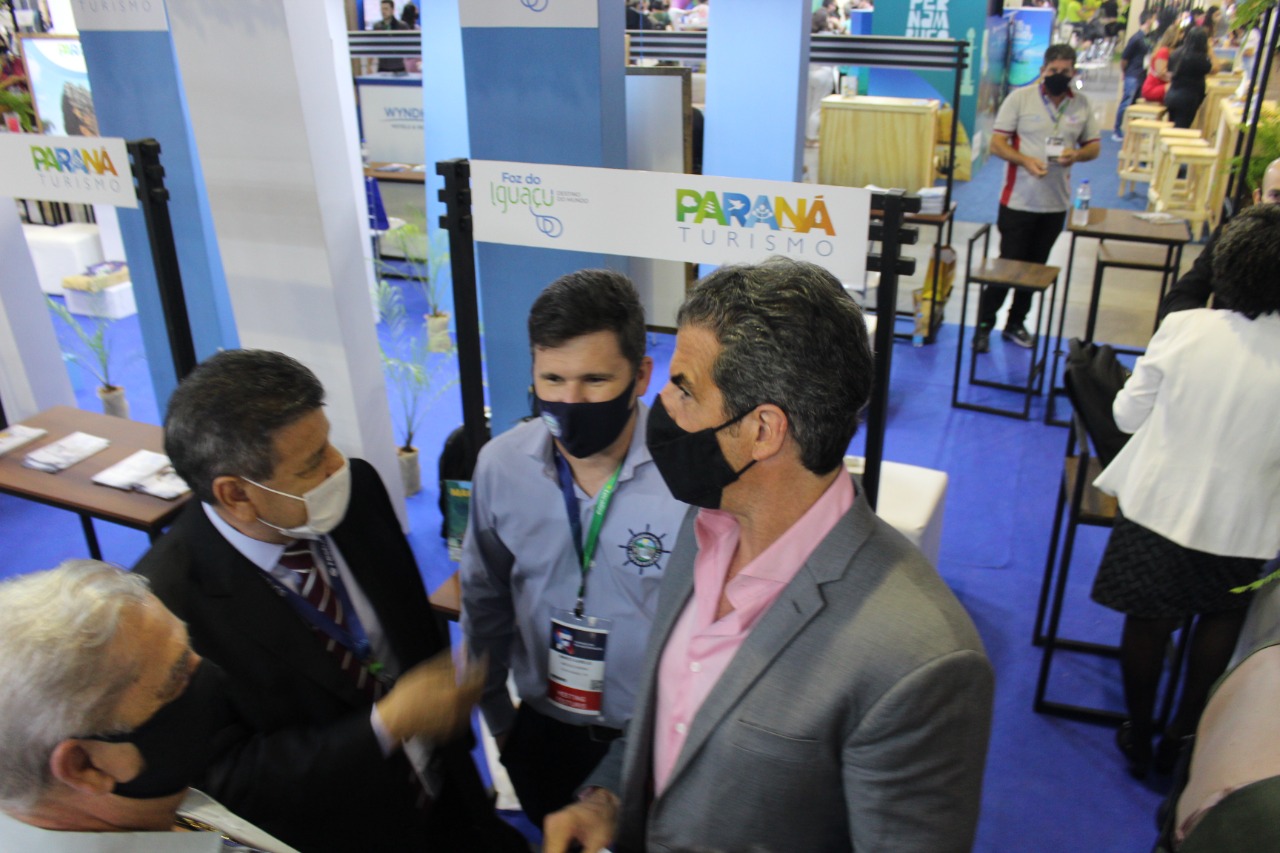 Paraná Turismo faz mais de 1500 atendimentos em feira internacional do setor.Foto: SEDEST