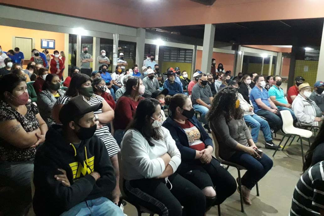 Sanepar inicia reuniões comunitárias de implantação da rede de esgoto. Foto: Sanepar