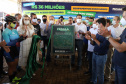 O governador Carlos Massa Ratinho Junior esteve nesta sexta-feira (19) no município de Ivaiporã e confirmou o repasse de R$ 36,1 milhões para obras de infraestrutura urbana e rodoviária. Foto: Ari Dias/AEN
