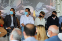O governador Carlos Massa Ratinho Junior e o Secretário da Segurança Pública, Romulo Marinho Soares, entregam nesta sexta-feira (19), à Polícia Militar do Paraná 155 novas motocicletas, modelo BMW, que incluem capacetes, EPIs e rádios comunicadores, no Parque Estadual Vila Velha, em Ponta Grossa.19/11/2021 - Foto: Jonathan Campos