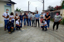 Portos do Paraná coordena ação de educação ambiental em Paranaguá. Foto: Portos do Paraná