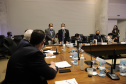 O vice governador Darci Piana e o Diretor Presidente da Invest Paraná, Eduardo Bekin participam  nesta segunda-feira  (29), de audiencia com o presidente da Câmara de Comércio e Indústria Brasil Coreia do Sul  no Palacio Iguacu.   Curitiba, 29/11/2021 -  Foto: Geraldo Bubniak/AEN