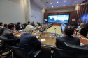 O vice governador Darci Piana e o Diretor Presidente da Invest Paraná, Eduardo Bekin participam  nesta segunda-feira  (29), de audiencia com o presidente da Câmara de Comércio e Indústria Brasil Coreia do Sul  no Palacio Iguacu.   Curitiba, 29/11/2021 -  Foto: Geraldo Bubniak/AEN