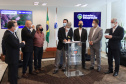 09.11.2021 - Governador Carlos Massa Ratinho Junior assina programa Estradas da Integração.