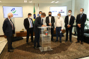 O governador Carlos Massa Ratinho Junior assinou nesta terça-feira (23) a liberação de mais R$ 71,7 milhões para o programa Casa Fácil Paraná, que financia o valor de entrada de moradias a famílias com renda de até três salários mínimos. Cascavel. Foto: Ari Dias/ AEN.