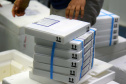 170.820 vacinas contra a Covid-19 que chegaram ao Paraná são para adolescentes . Foto: Américo Antonio/SESA