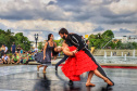 No último sábado, o público pôde conferir o balé “Carmen” no Parque Tanguá. O tradicional ponto turístico de Curitiba ganhou um novo ritmo, embalado pela cigana sedutora e seus amores e tragédias.Foto: José Fernando Ogura/AEN