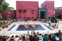 Escola de Dança Teatro Guaíra emociona o público no Parque São Lourenço. Foto: José Fernando Ogura/AEN