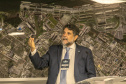 Nesta segunda-feira (22), o ministro Guilherme Caputo Bastos, do Tribunal Superior do Trabalho (TST), visitou a sede da Portos do Paraná, onde participou do II Seminário sobre Trabalho Portuário. Organizado pelo Órgão Gestor de Mão-de-Obra do Trabalhador Portuário Avulso (OGMO) de Paranaguá, o evento teve apoio da administração dos portos de Paranaguá e Antonina. - Paranaguá, 22/11/2021 - Foto: Claudio Neves/Portos do Paraná