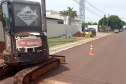 Obras da Sanepar ampliam rede de água em Nova Santa Rosa. Foto: Sanepar