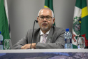 Nesta segunda-feira (22), o ministro Guilherme Caputo Bastos, do Tribunal Superior do Trabalho (TST), visitou a sede da Portos do Paraná, onde participou do II Seminário sobre Trabalho Portuário. Organizado pelo Órgão Gestor de Mão-de-Obra do Trabalhador Portuário Avulso (OGMO) de Paranaguá, o evento teve apoio da administração dos portos de Paranaguá e Antonina. - Paranaguá, 22/11/2021 - Foto: Claudio Neves/Portos do Paraná