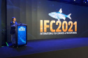 Abertura oficial da III International Fish Congress & Fish Expo Brasil 2021, que se realiza até sexta-feira (26) em Foz do Iguaçu. Foto:SEAB