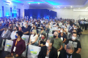 Abertura oficial da III International Fish Congress & Fish Expo Brasil 2021, que se realiza até sexta-feira (26) em Foz do Iguaçu. Foto:SEAB