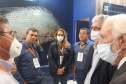 Abertura oficial da III International Fish Congress & Fish Expo Brasil 2021, que se realiza até sexta-feira (26) em Foz do Iguaçu. Foto:SEAB