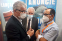 Abertura oficial da III International Fish Congress & Fish Expo Brasil 2021, que se realiza até sexta-feira (26) em Foz do Iguaçu. Foto:SEAB