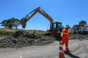 Pavimentação em concreto ca PRC-280 avança 1 Km por dia.