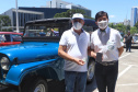 O Departamento de Trânsito do Paraná (Detran-PR), junto com a Federação Brasileira de Veículos Antigos (FBVA), realiza o evento de lançamento do novo modelo de placa preta para veículos de coleção - Curitiba, 22/01/2022