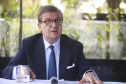 Embaixador da Itália no Brasil, Francesco Azzarello e Cônsul-Geral da Itália em Curitiba, Salvatore Di Venezia - Curitiba, 24/01/2022