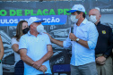 O Departamento de Trânsito do Paraná (Detran-PR), junto com a Federação Brasileira de Veículos Antigos (FBVA), realiza o evento de lançamento do novo modelo de placa preta para veículos de coleção - Curitiba, 22/01/2022