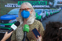 Governador Carlos Massa Ratinho Junior entrega veículos para a Vigilância Ambiental.