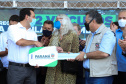 Governador Carlos Massa Ratinho Junior entrega veículos para a Vigilância Ambiental.