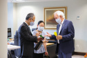 Vice-governador recebe novo presidente da Sumitomo e conhece plano de investimento de R$ 1 bilhão