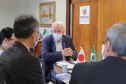 Vice-governador recebe novo presidente da Sumitomo e conhece plano de investimento de R$ 1 bilhão