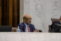 O secretário da Fazenda, Renê Garcia Junior, faz prestação das contas do Estado nesta terça-feira, em audiência pública na Assembleia Legislativa.  