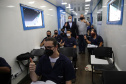 Curso da Carreta do Conhecimento da Secretaria de Justiça, Família e Trabalho proporciona qualificação profissional para moradores de Campina Grande do Sul