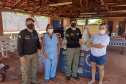 Cumprimento a denúncia sobre comercialização ilegal de peixes nativos - Curitiba, 17/02/2022