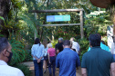 Diretores do BRDE, prefeito de Foz e parceiros visitam Parque das Aves e discutem fomento ao turismo