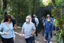 Diretores do BRDE, prefeito de Foz e parceiros visitam Parque das Aves e discutem fomento ao turismo