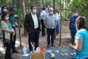 Diretores do BRDE, prefeito de Foz e parceiros visitam Parque das Aves e discutem fomento ao turismo