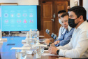 Governador em exercício, Darci Piana, recebe diretoria da Celepar - Governo  Digital - Curitiba, 23/02/2022