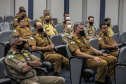 Integração a favor da segurança é debate em visita de alunos do Curso Superior da PMPR ao Porto de Paranaguá