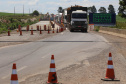 Pavimentação em concreto da PRC-280 no Sudoeste chega a 19% de conclusão