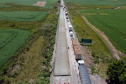 Pavimentação em concreto da PRC-280 no Sudoeste chega a 19% de conclusão