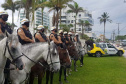 Polícia Militar incrementa policiamento com unidades especializadas no Litoral