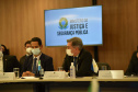 Secretário Marinho participa de reunião com Secretário Nacional de Segurança Pública e CONSESP